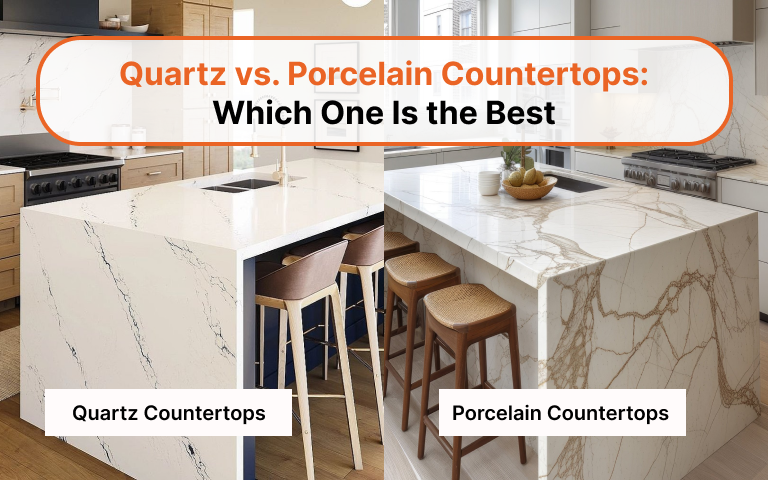 Porcelain Countertops vs Quartzite Slabs Choosing the Rig... - Stone ...
